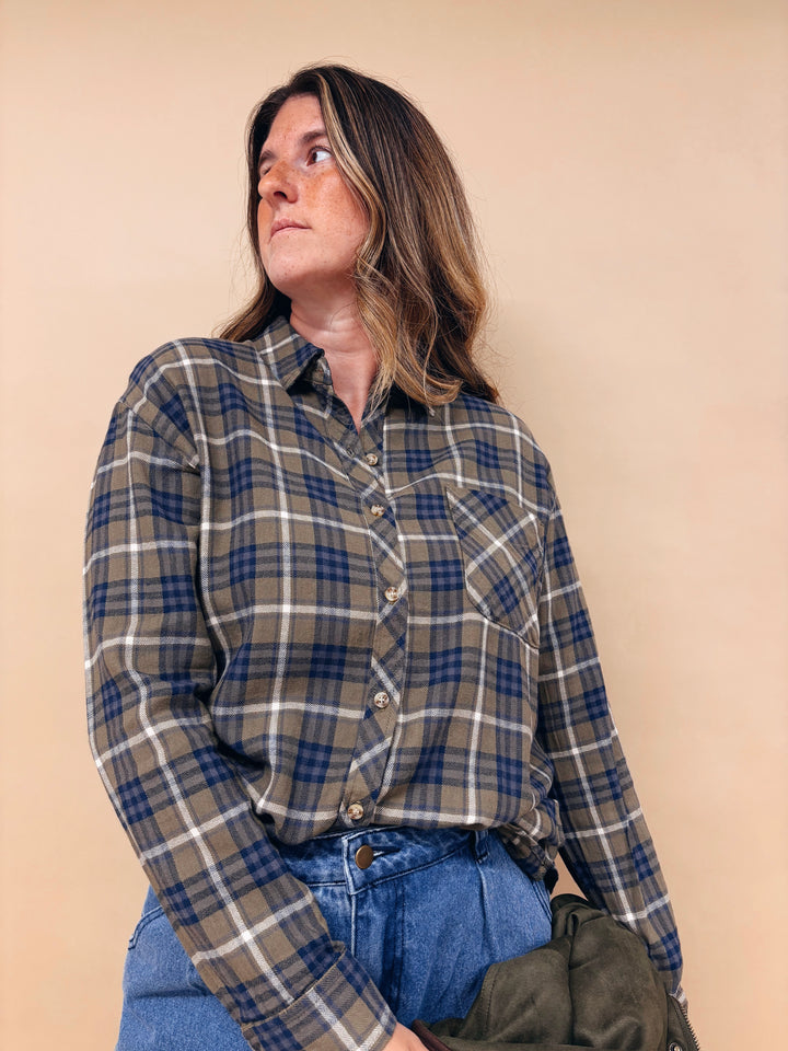 Rosie Scottish Plaid Shirt