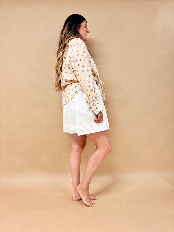 Lucy Floral Oversized Button Down