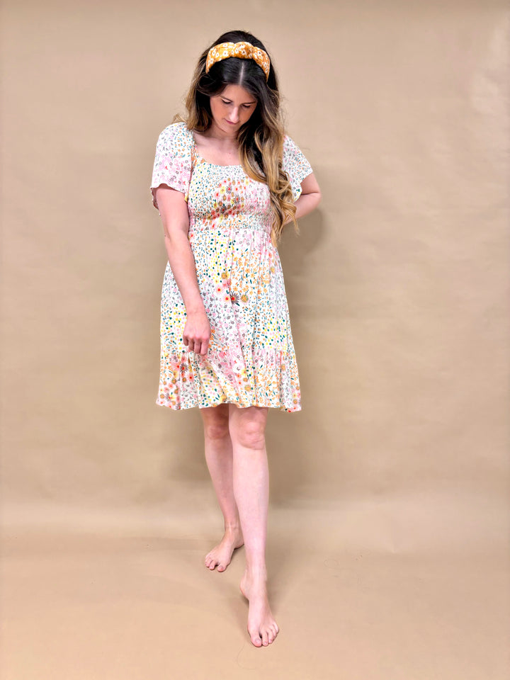 Meghan Ditsy Floral Mini Dress