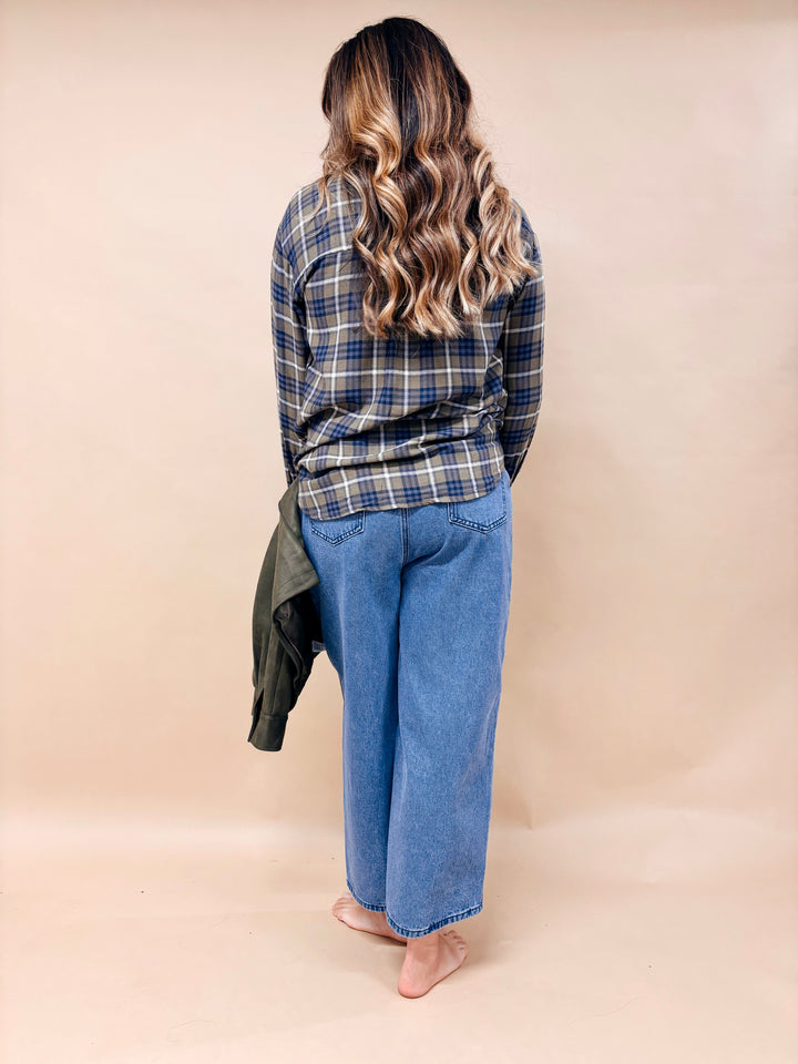 Rosie Scottish Plaid Shirt