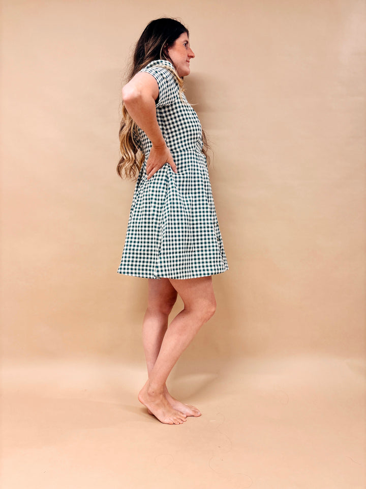 Beverly Gingham Mini Dress