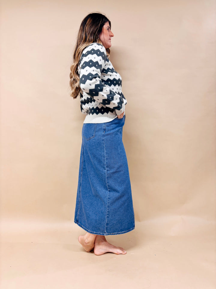 Beverly Nordic Cardigan Sweater