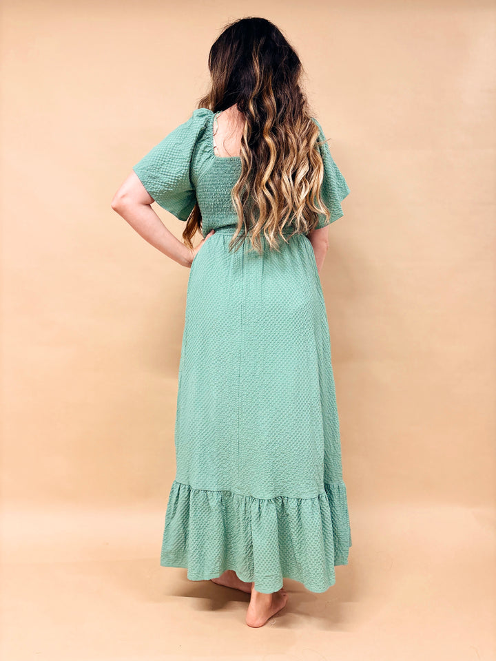 Penni Smocked Maxi Dress