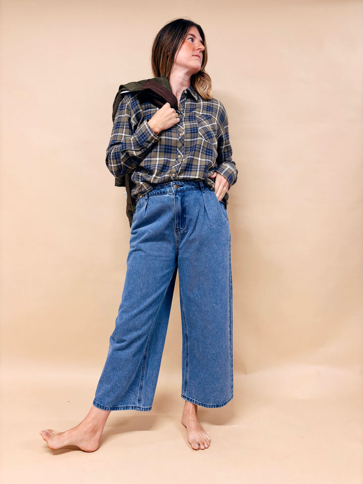 Rosie Scottish Plaid Shirt