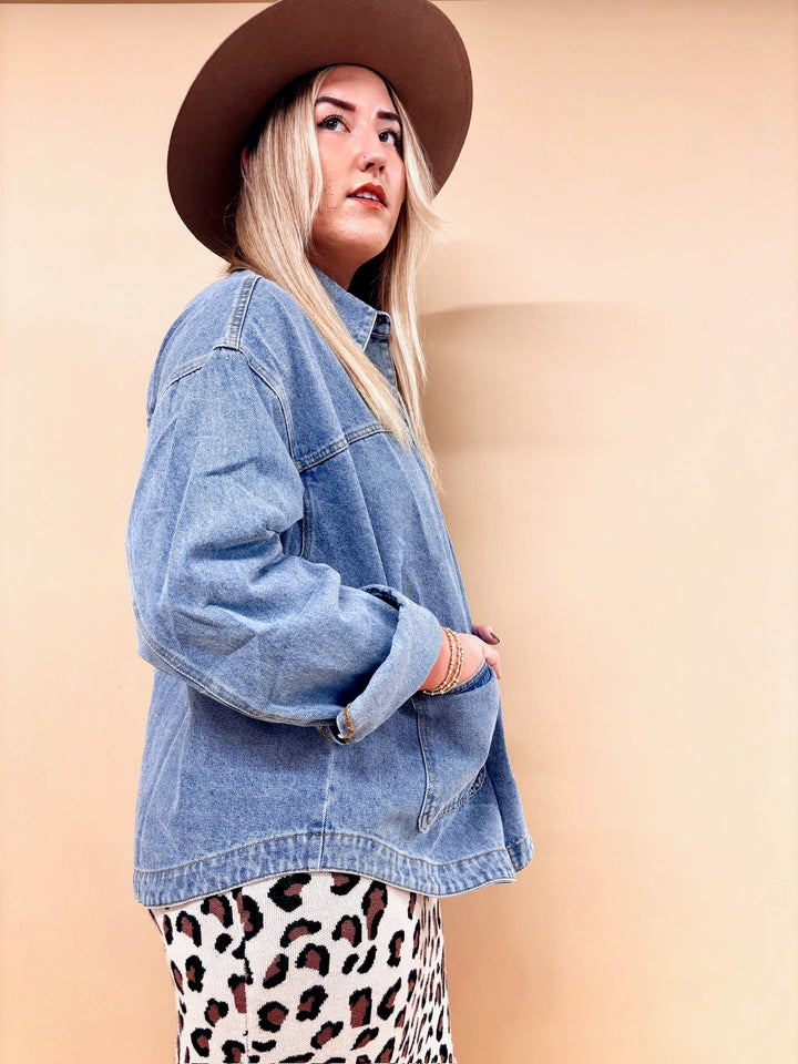 Patty Oversized Denim Jacket