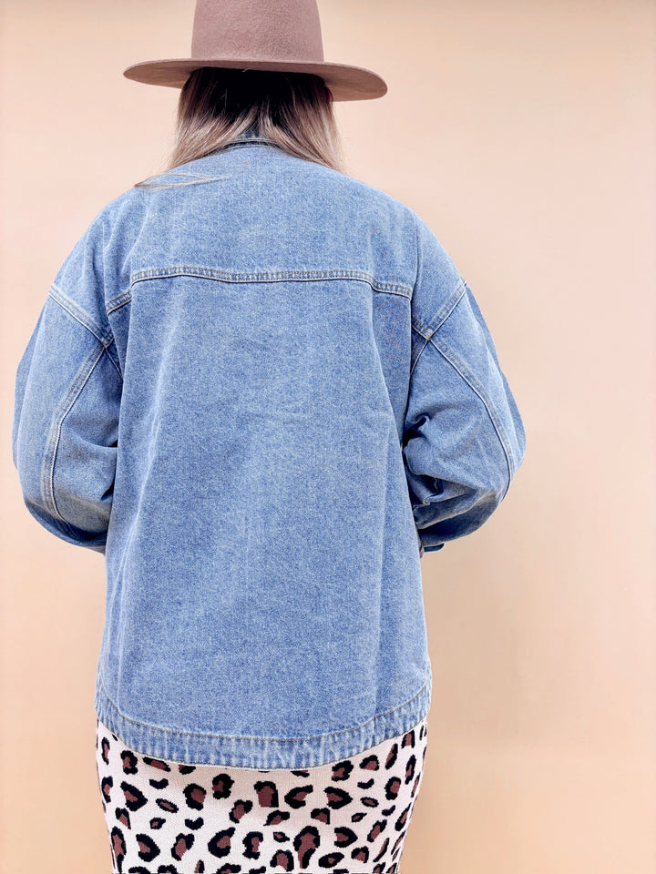 Patty Oversized Denim Jacket