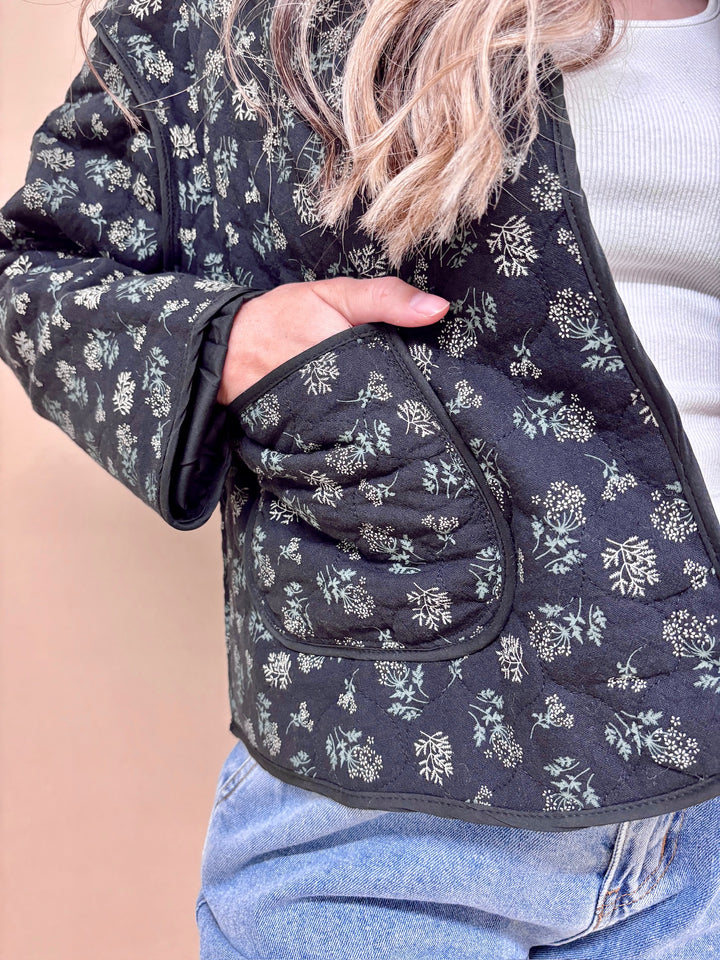 Marissa Floral Quilted Jacket