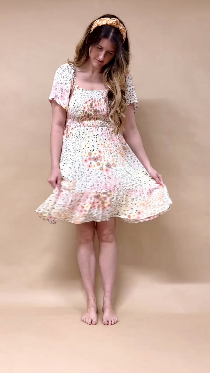 Meghan Ditsy Floral Mini Dress